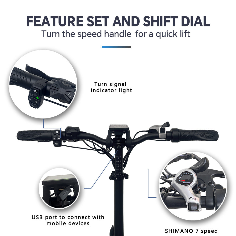 Fashion Simple Electric Bicycle - Outdoor Chilling