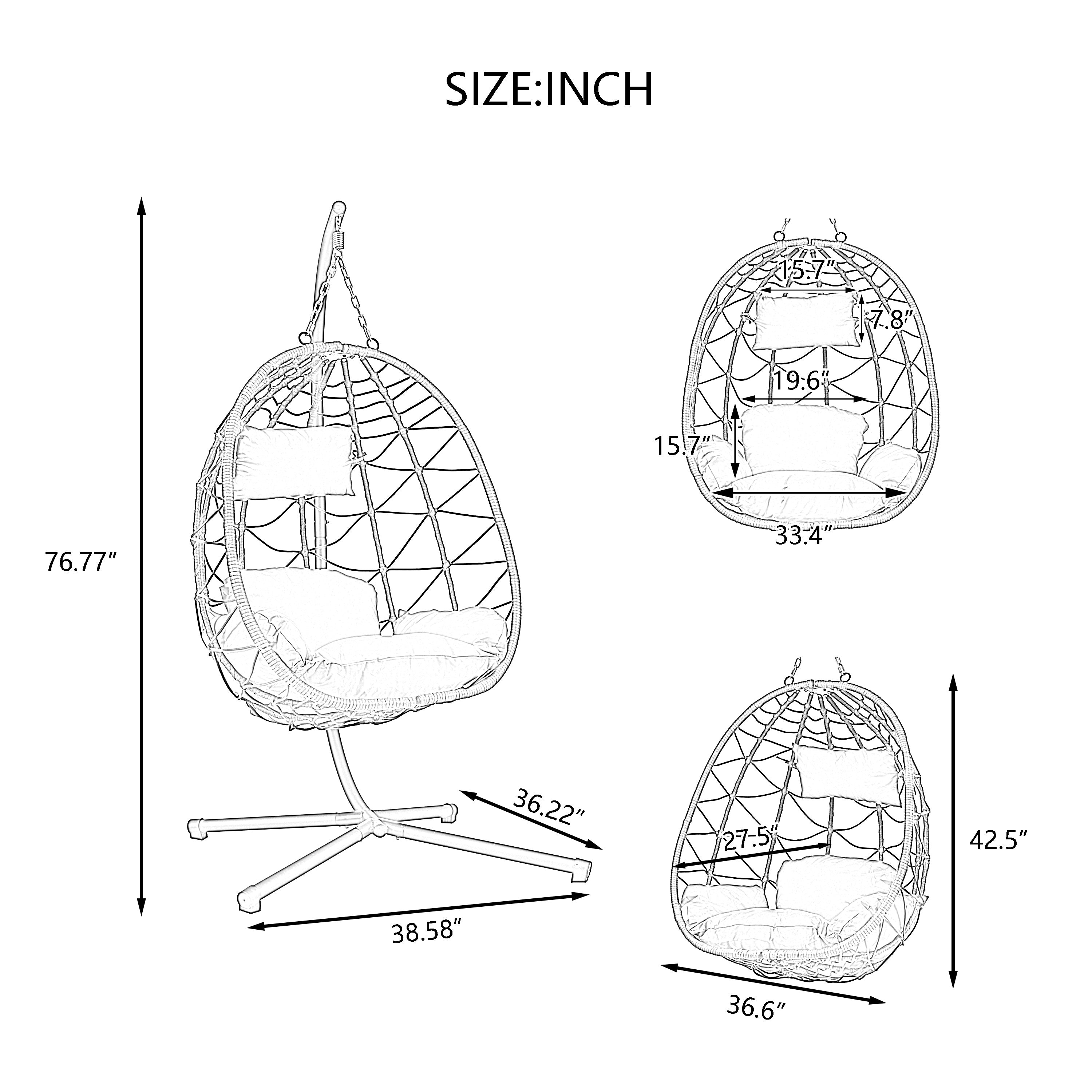 Hanging Egg Chair - Outdoor Chilling