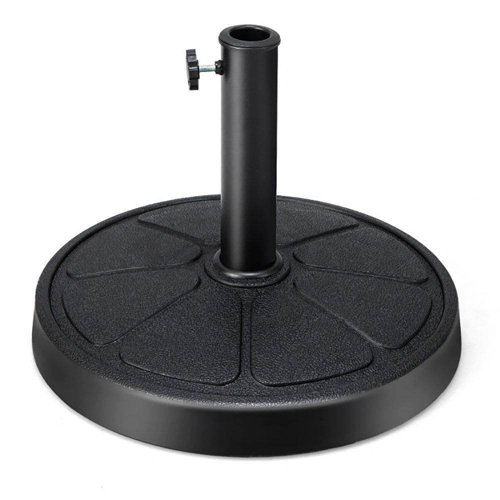 31LBS 18 Inch Round Outdoor Umbrella Base - Outdoor Chilling