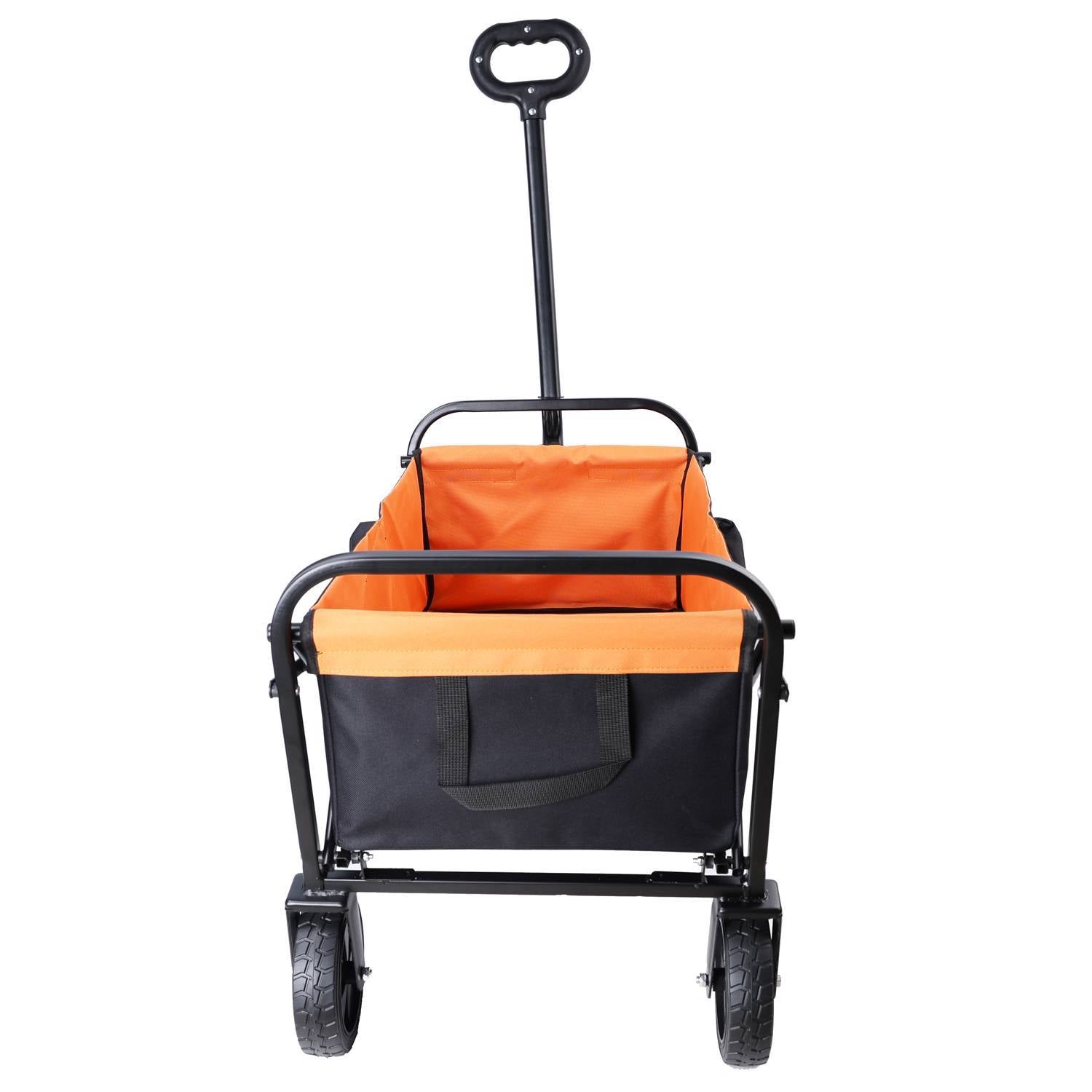 Mini Folding Wagon Garden Shopping Beach Cart - Outdoor Chilling