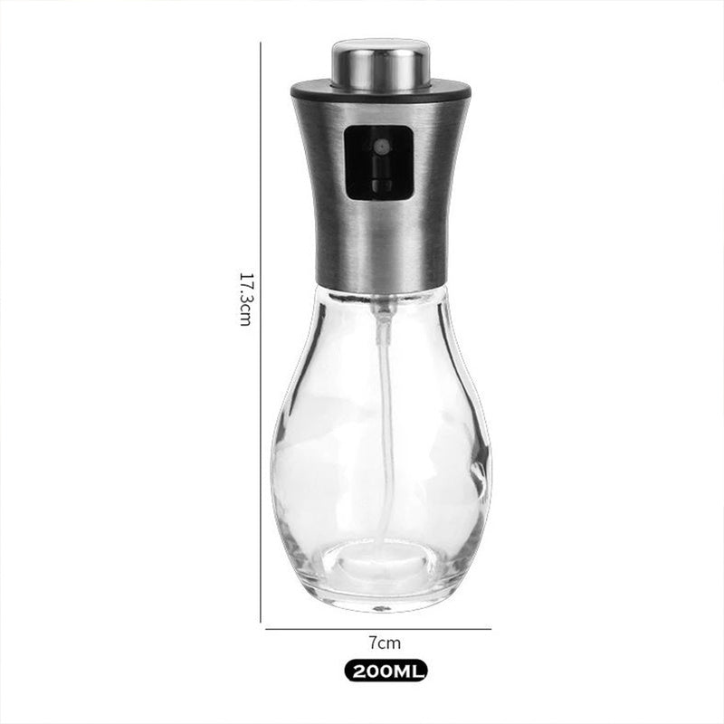 Stainless Steel Push-type Barbecue Spray Bottle - Outdoor Chilling