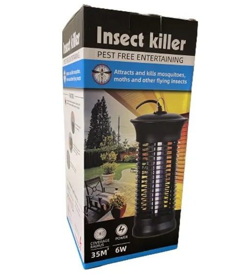 Electric Fly Gnat Killer Lamp Pests Fly Insect Trap Mosquito Bug Zapper 4,000V - Outdoor Chilling