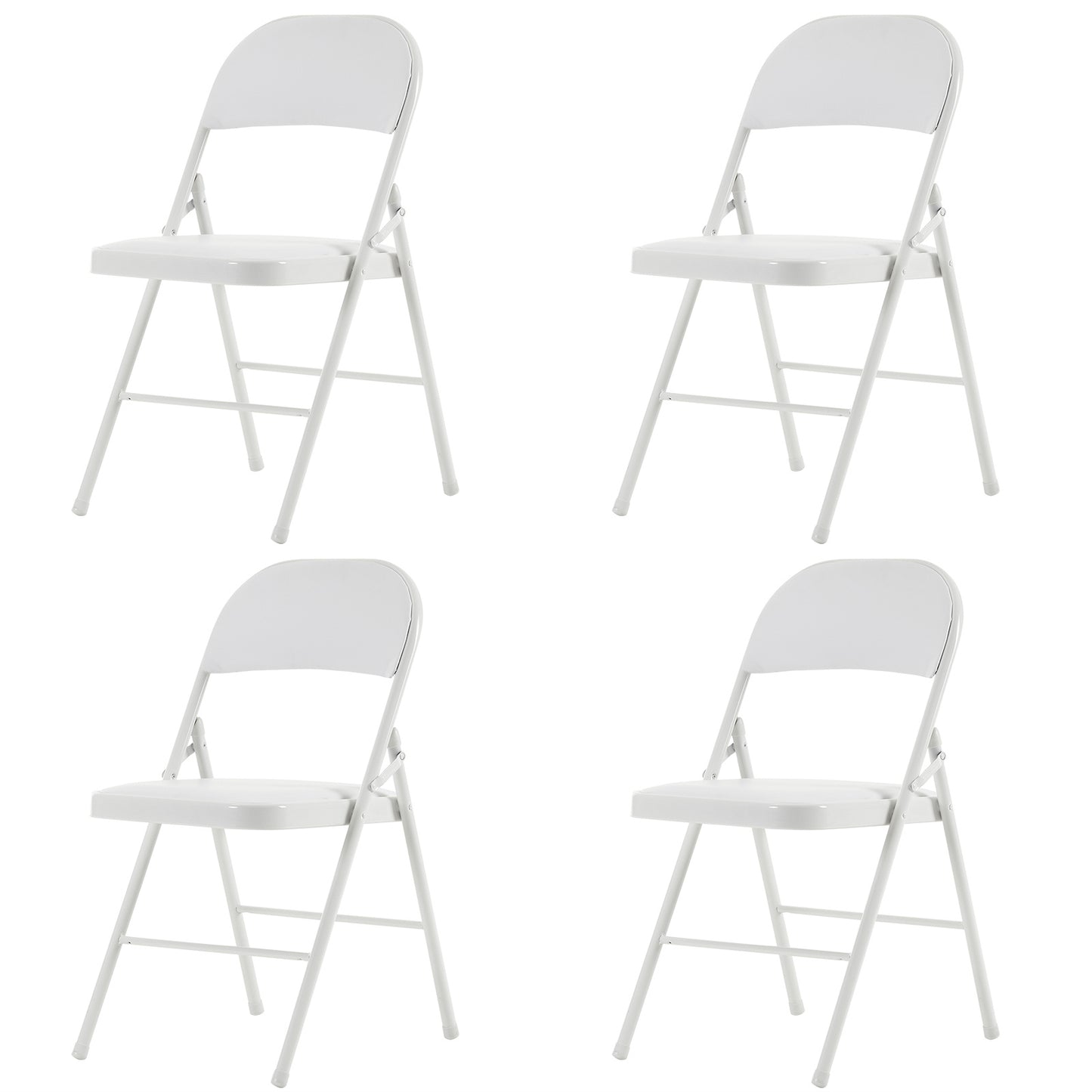 4PCS Upholstered Folding Chair 40x45x78cm - Outdoor Chilling
