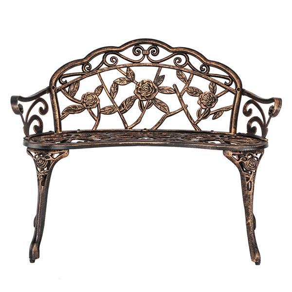 Cast Aluminum Outdoor Courtyard Decoration Park Leisure Rose Chair - Outdoor Chilling