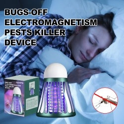 Jaysuing Badminton Insect Repellent, Badminton Mosquito Light Electric Home Trapping Mosquito Repellent Device - Outdoor Chilling