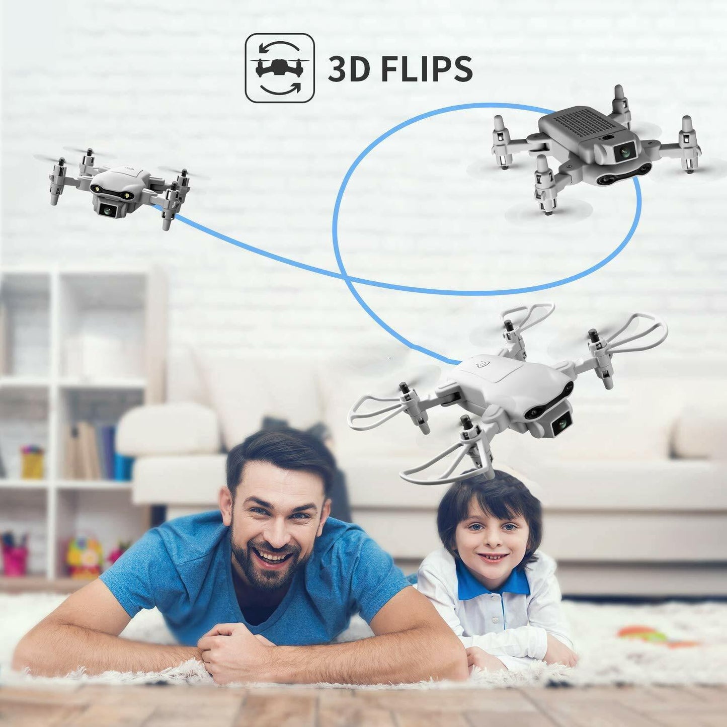 4D V9 Mini Drone With Camera For Kids, Remote Control Toys Gifts For Boys Girls - Outdoor Chilling