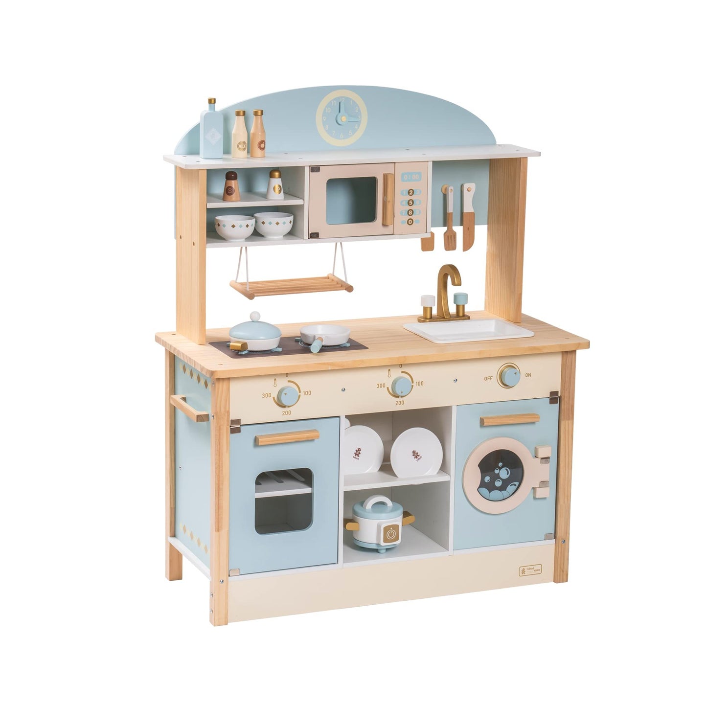 ROBOTIME DIY Pretend Play Kitchen Cooking Toy Set Gift For Boys And Girls - Outdoor Chilling