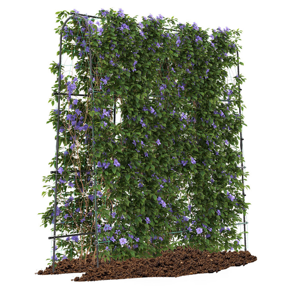 71 X 71 Inch U-Shaped Tall Garden Arched Trellis For Climbing Plants - Outdoor Chilling