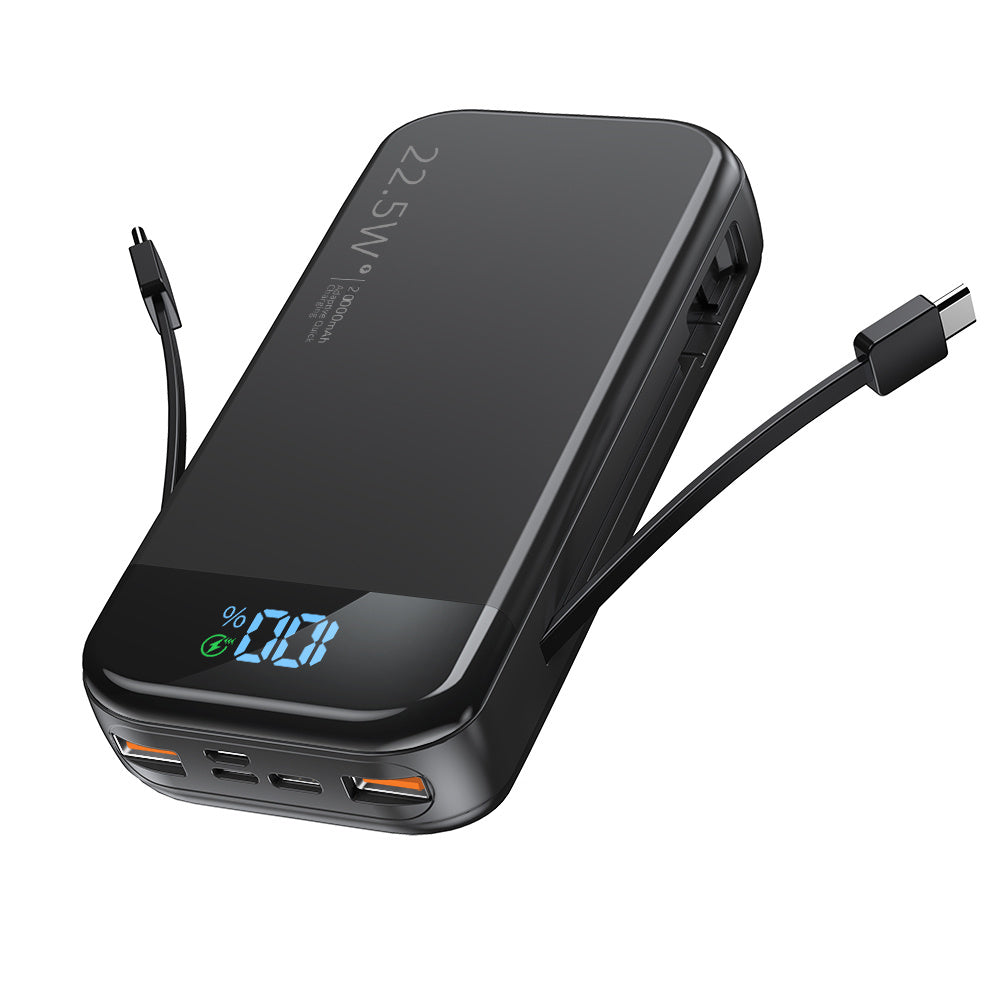Comes With A 2-wire Digital Display Super Fast Charging Power Bank - Outdoor Chilling