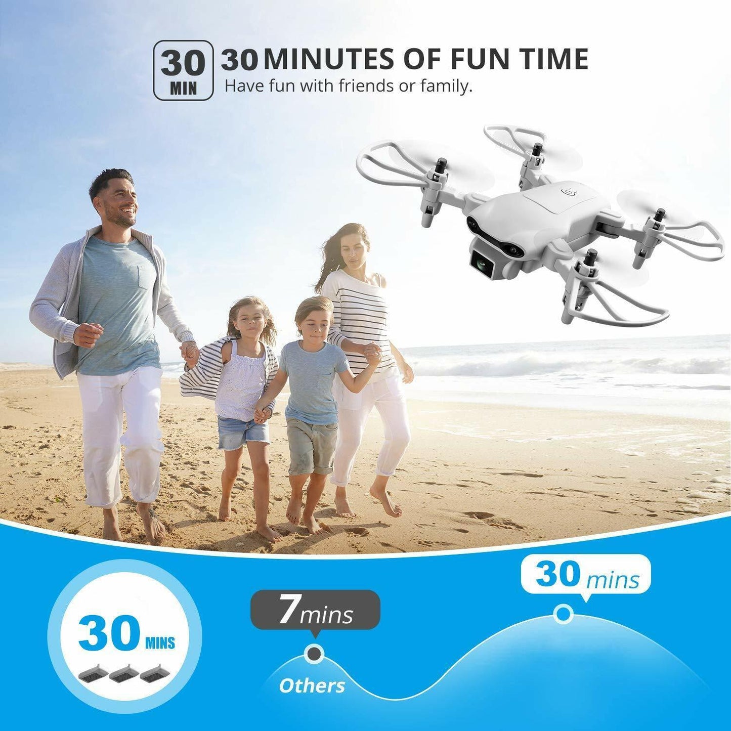 4D V9 Mini Drone With Camera For Kids, Remote Control Toys Gifts For Boys Girls - Outdoor Chilling