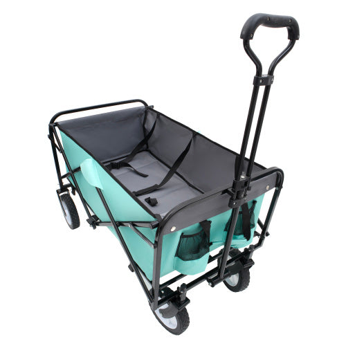Foldable Carriage With Strapping System, ATV Utility Vehicle