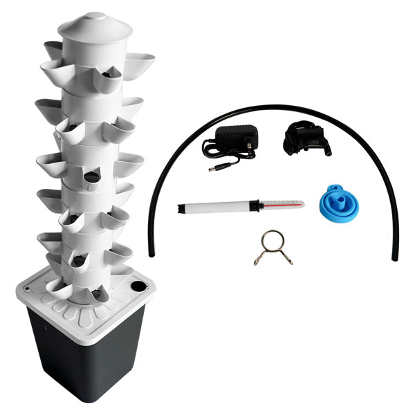 Black Hydroponic Planting System - Outdoor Chilling
