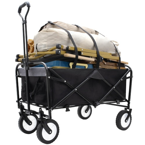 Collapsible Folding Carriage For Camping, Shopping, Sports, Decoration, Fishing Support ATV Utility Vehicle - Outdoor Chilling