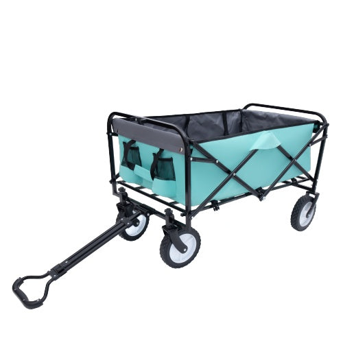 Foldable Carriage With Strapping System, ATV Utility Vehicle