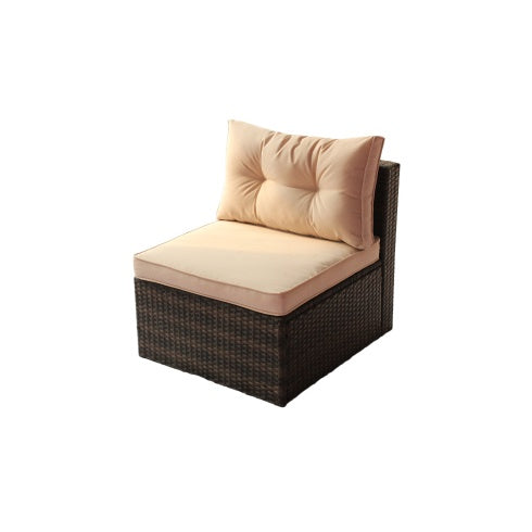 Patio Furniture Set PE Rattan Sectional Garden Furniture Corner Sofa Set - Outdoor Chilling