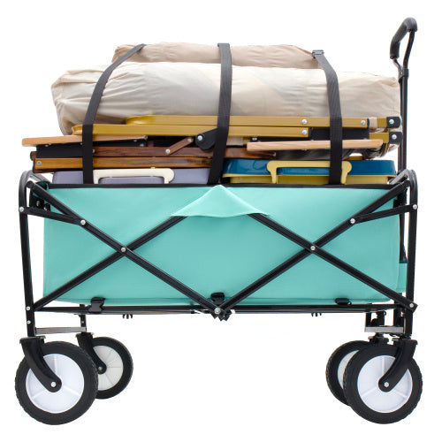 Foldable Carriage With Strapping System, ATV Utility Vehicle