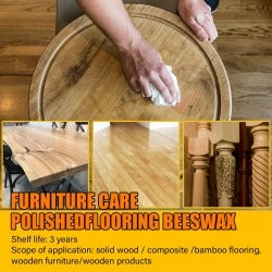 Furniture Brightening Natural Beeswax - Outdoor Chilling