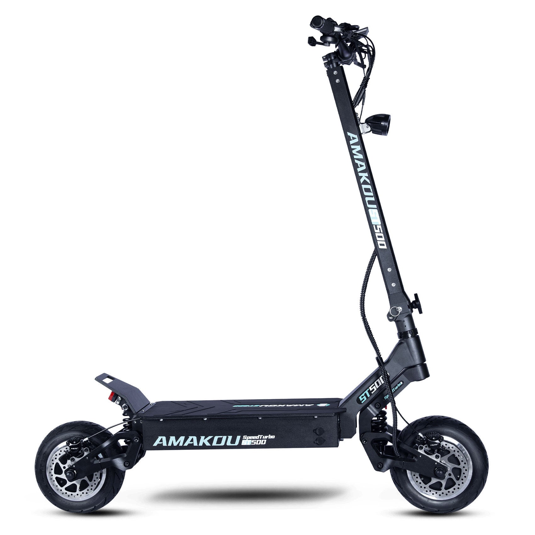 Electric Scooter, 72V Dual Power Motor, 11 Inch Road Tire Foldable Electric Scooter - Outdoor Chilling