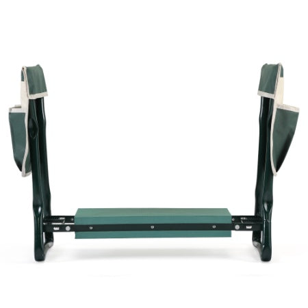 Outdoor 2-in-1 Garden Stool And Kneeler, Garden Bench With Tool Bags, Kneeling Pad, Gift For Parent, Portable, Green - Outdoor Chilling