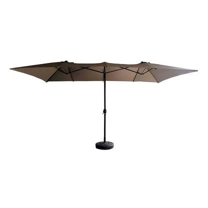 Full Iron Double-headed Umbrella Central-column Umbrella Sunshade Outdoor