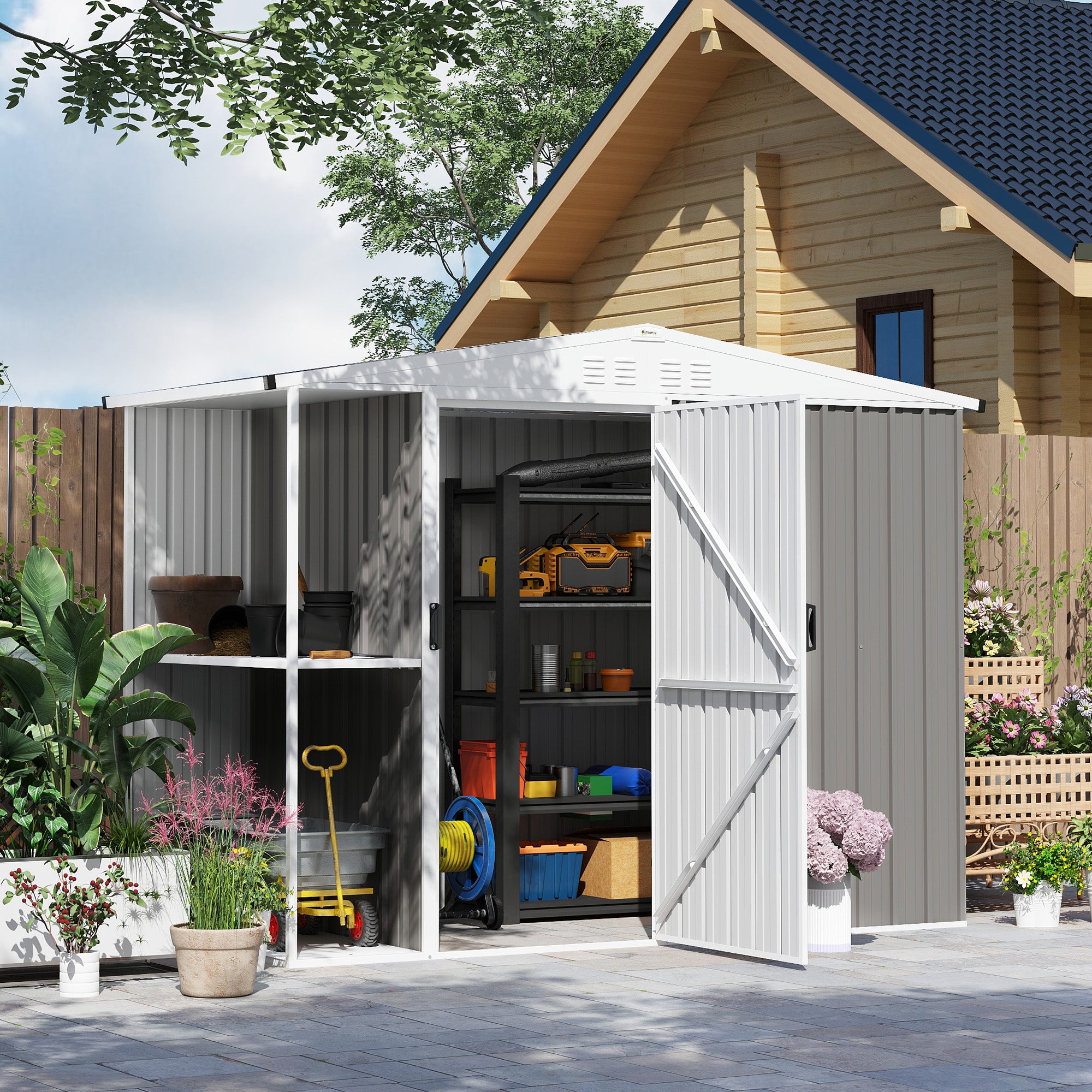 8 x Outdoor Garden Shed
