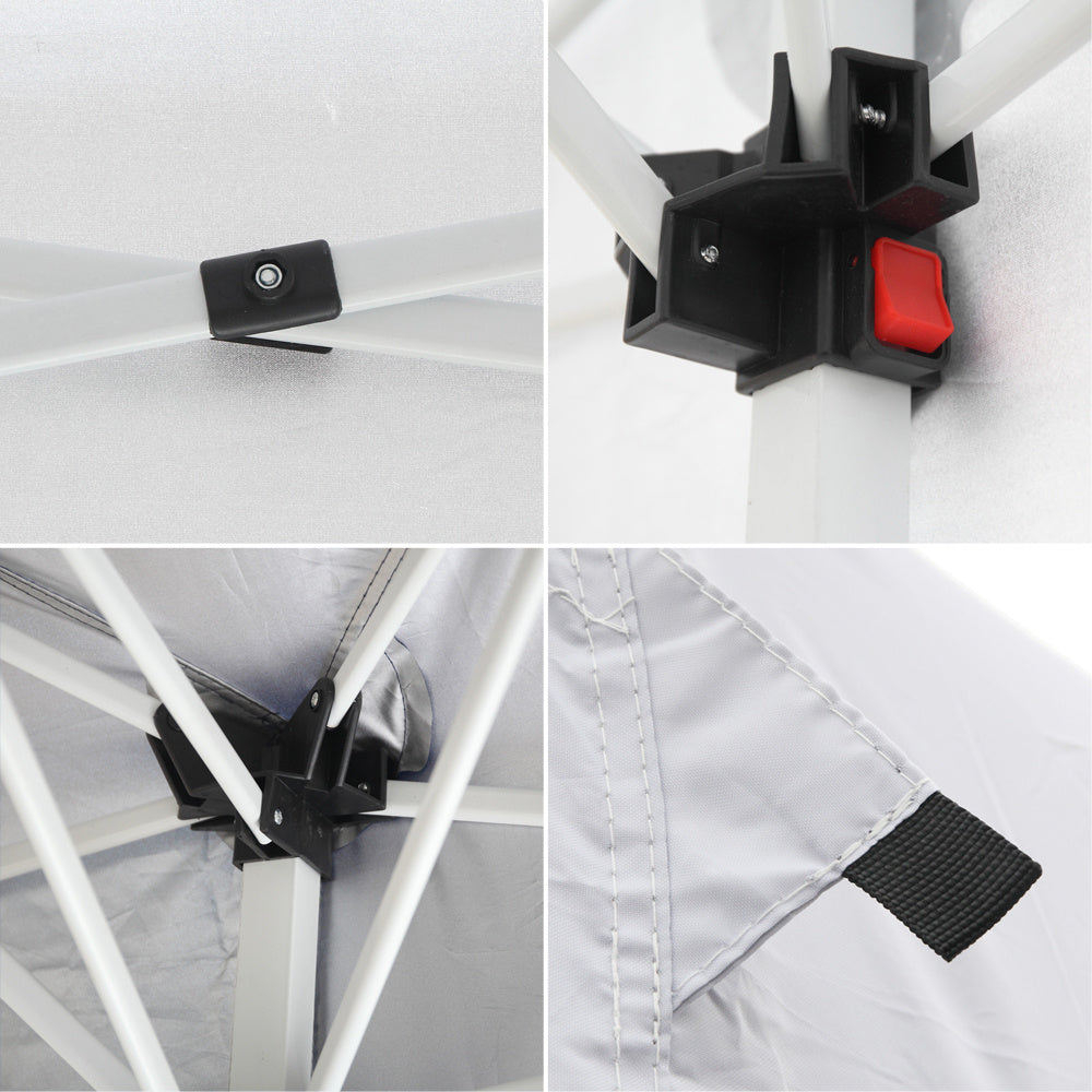 10x20ft White, Shade - Folding canopy