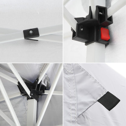 10x20ft White, Shade - Folding canopy