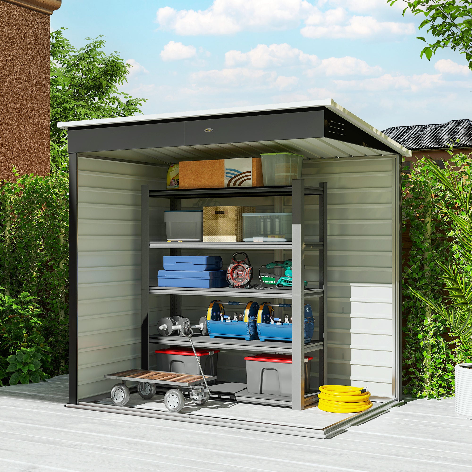 6' x 4' Outdoor Garden Shed