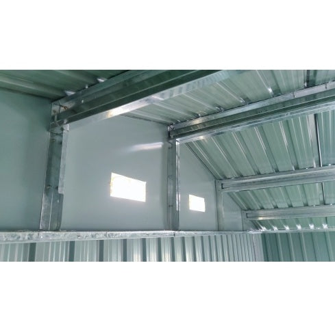 Spacious Outdoor Storage Shed This 13 x 20FT Outdoor Storage Shed Offers A Generous 250 Square Feet Of Floor Space, Perfect For Storing Trucks, Cars, Large Tools, And Lawn Equipment. With Double Front