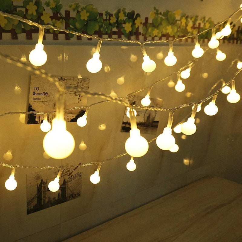 led small bulb string lights