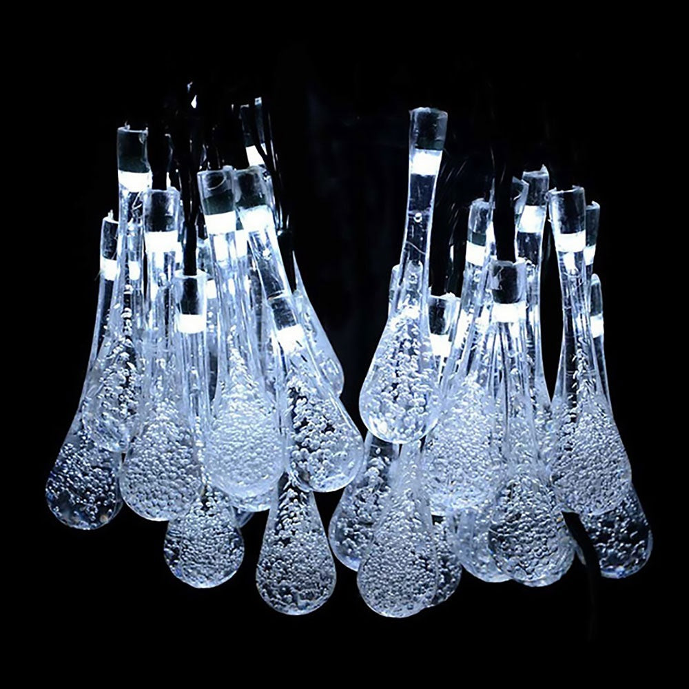 Water Drop Fairy LED Lights - Outdoor Chilling
