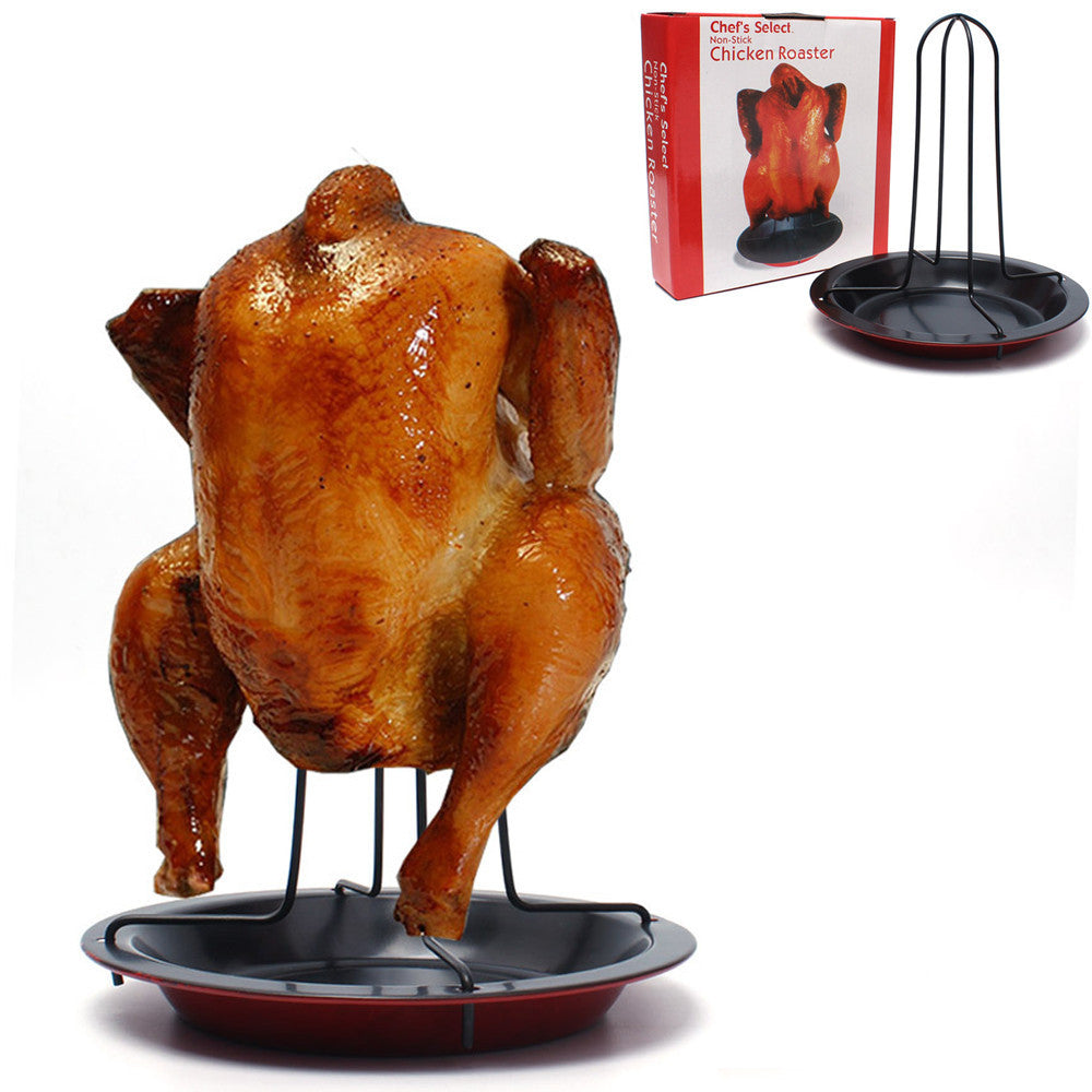 Outdoor camping thickened barbecue chicken grill - Outdoor Chilling
