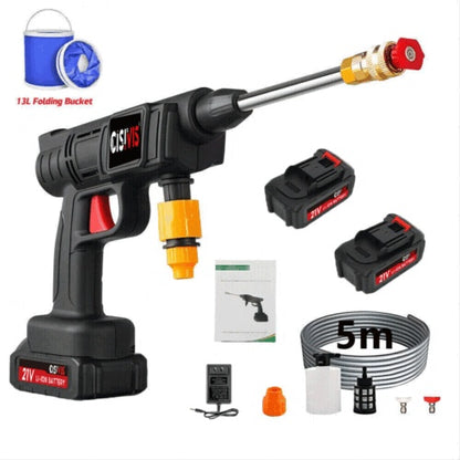 Cordless Electric High Pressure Washer Spray Water Gun Portable Spray Household