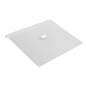 Acrylic Cutting Board Transparent Cooking Chopping Board Non Slip Clear Kitchen Cutting Board for Fruit Vegetable 400x330mm / 15.7x13in (Include Bending 30mm)