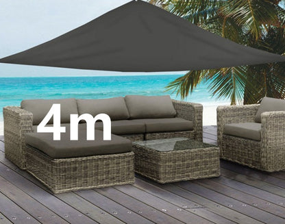 Outdoor Sun Shelter Waterproof Awning Triangle Tent Canopy Garden Beach Picnic Camp Shade Tarp Travel Awning Sunshade Gazebo