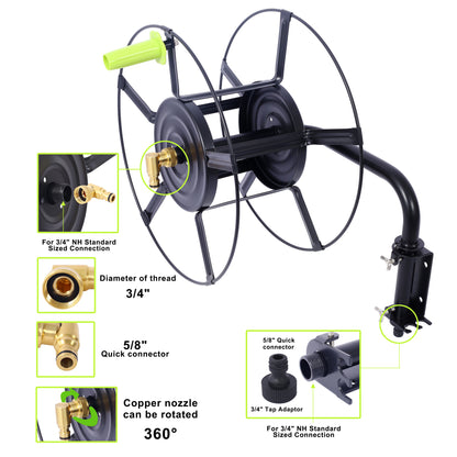 Swivel Hose Reel Wall Mount