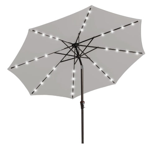 Nix KS All-iron Lamp Beads In The Pillar Umbrella Light Gray - Outdoor Chilling