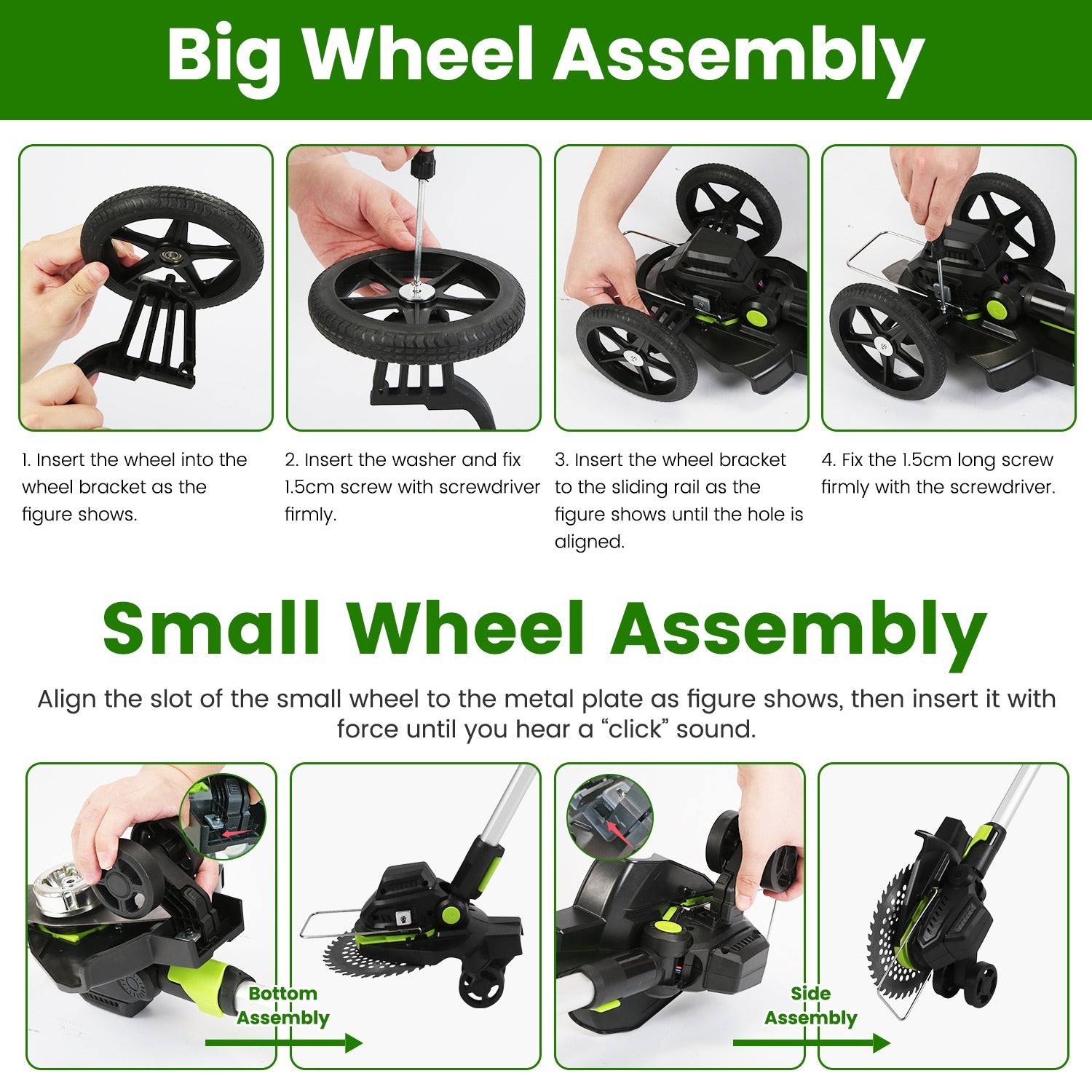 1Set 21V Electric Weed Edger Cordless String Trimmer With 2Pcs3000mAh Batteries 3.6-4.6FT Length 90 Degree Rotatable Angle Saw Blades Steel Blades String Blades Fedex Shipping