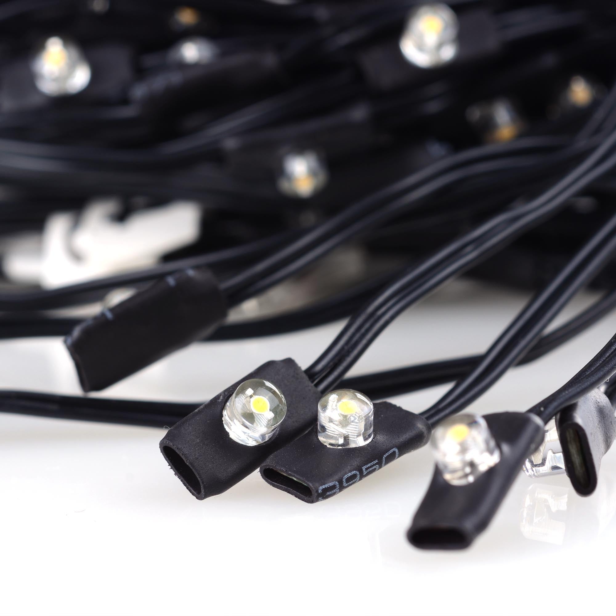 30 LEDs Solar String Light Cool White For 8 9 6rib WD Umb