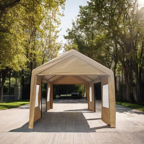 Party Tent Gazebo Heavy Duty Outdoor Car Canopy Carport Portable Garage - Outdoor Chilling