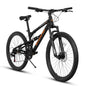 A26207 26 Inch Steel Frame Shock Fork Plus Shock Absorber 21-speed Unisex Mountain Bike