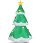 6.9 FT Lighted Christmas Inflatable Decoration, Inflatable Christmas Tree, Blow Up Yard Decorations With Built-in LED Lights For Holiday Party Front Yard Lawn Garden Decor - Outdoor Chilling