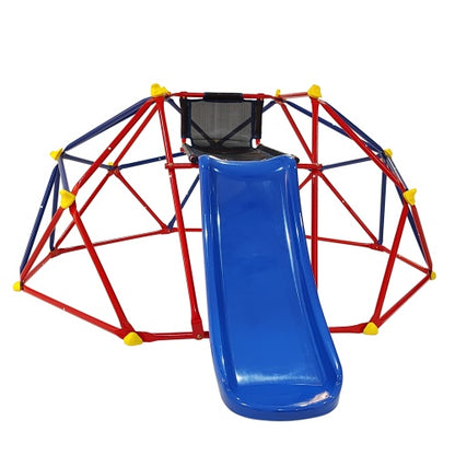 XCF007 6 Foot Dome Climber With 1.2 Meter Slide For Climbers Over 3 Years Old With Rock Climbing