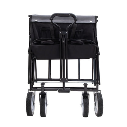 Collapsible Folding Carriage For Camping, Shopping, Sports, Decoration, Fishing Support ATV Utility Vehicle
