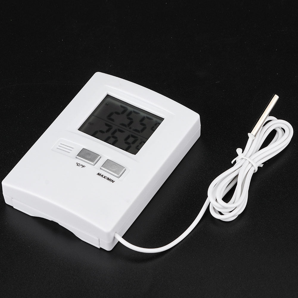 High Precision LCD Digital Indoor&Outdoor Thermometer Temperature Meter Tester Battery Powered