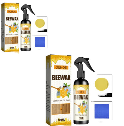 OUHOE Furniture Beeswax Spray Furniture Floor Care Polishing Waterproof Anti Cracking Scratch Refurbishment Care Wax