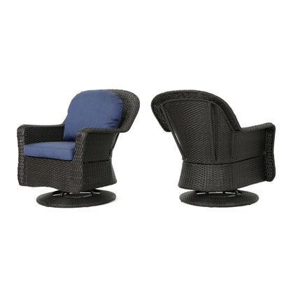 LIAM SWIVEL CLUB CHAIR  Set Of 2