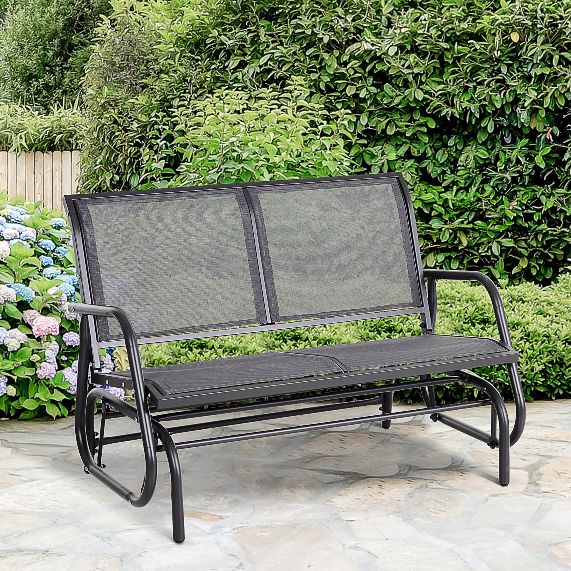 2-Person Outdoor Glider Bench