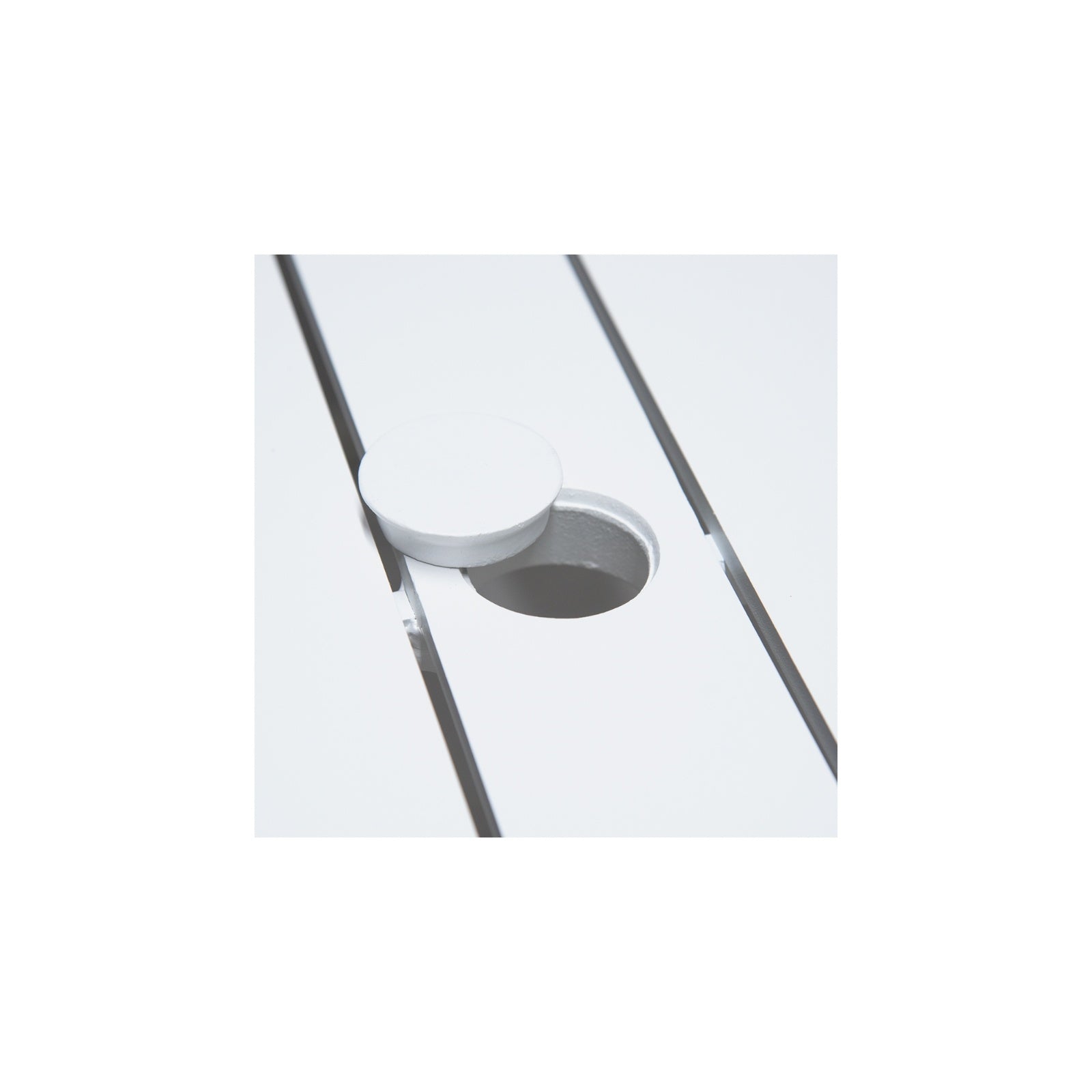 Outdoor Patio Aluminum 40x70 Two-tone Table Top Rectangle Dining Table With Tapered Feet  Umbrell