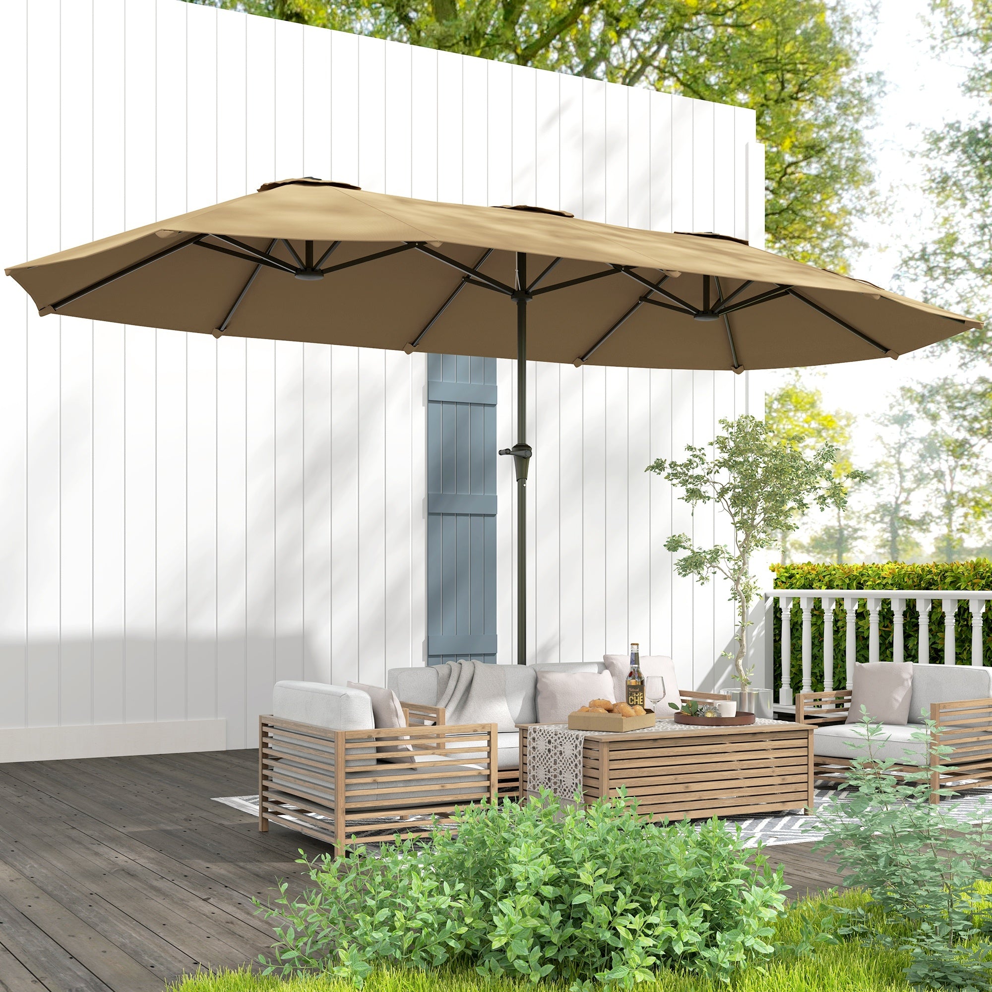 Outdoor Beach Umbrella, - Outdoor Chilling